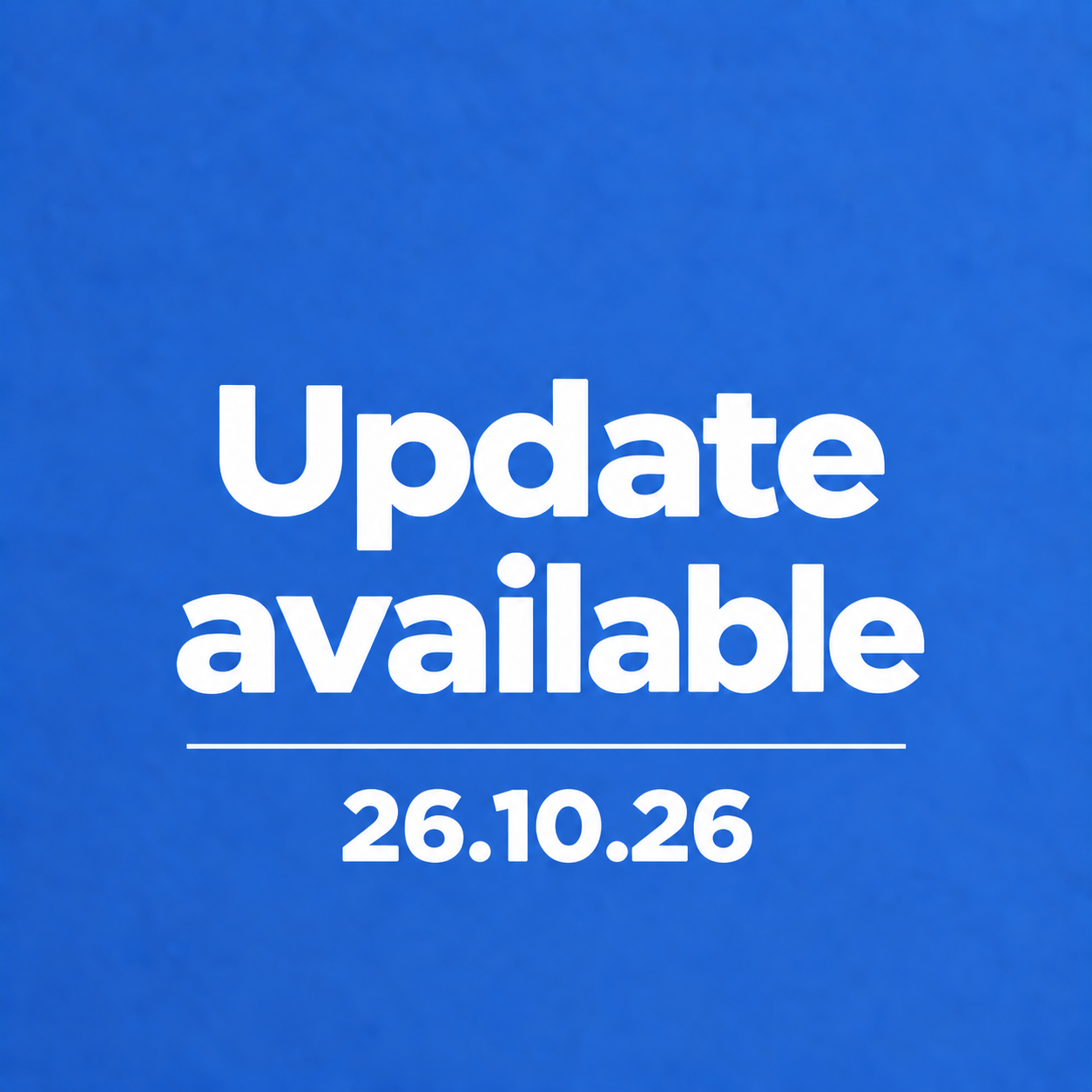 SIMBA 26.10.26 is here!